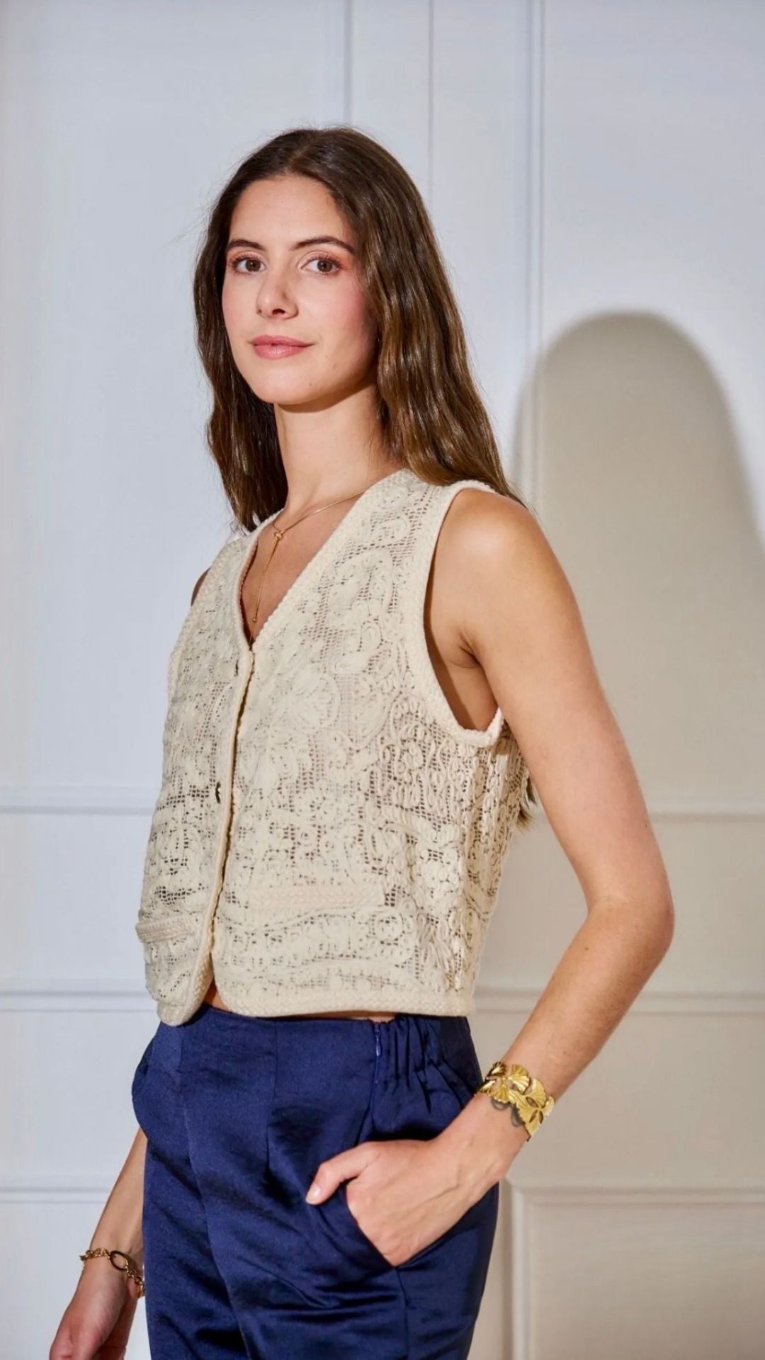Chaleco Crochet