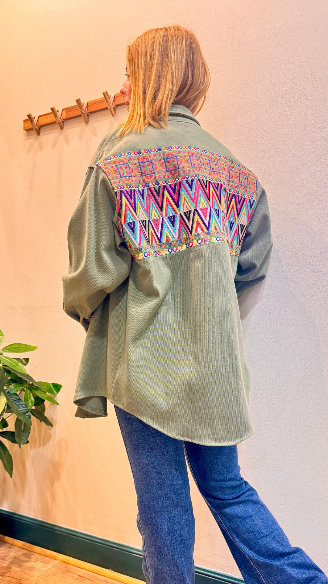 Chaqueta Vaquera Boho Chic