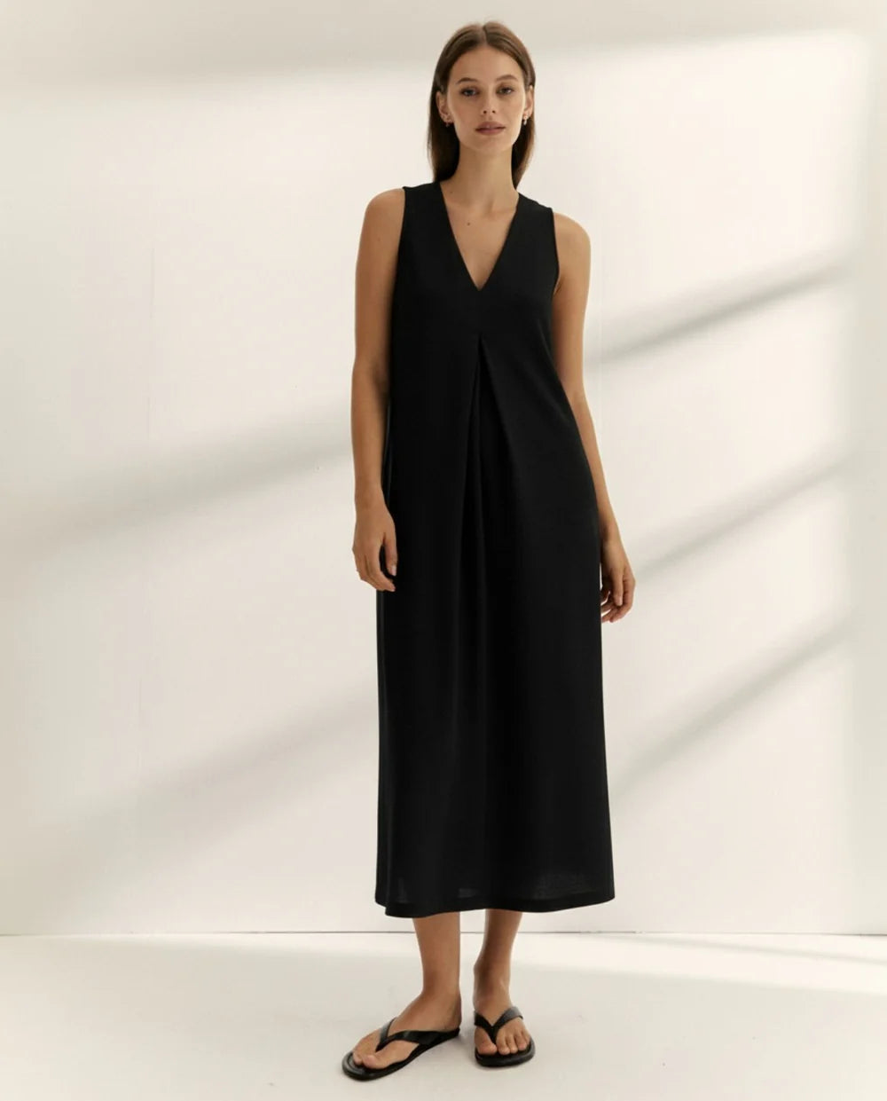 Vestido midi fluido – Paz Torras