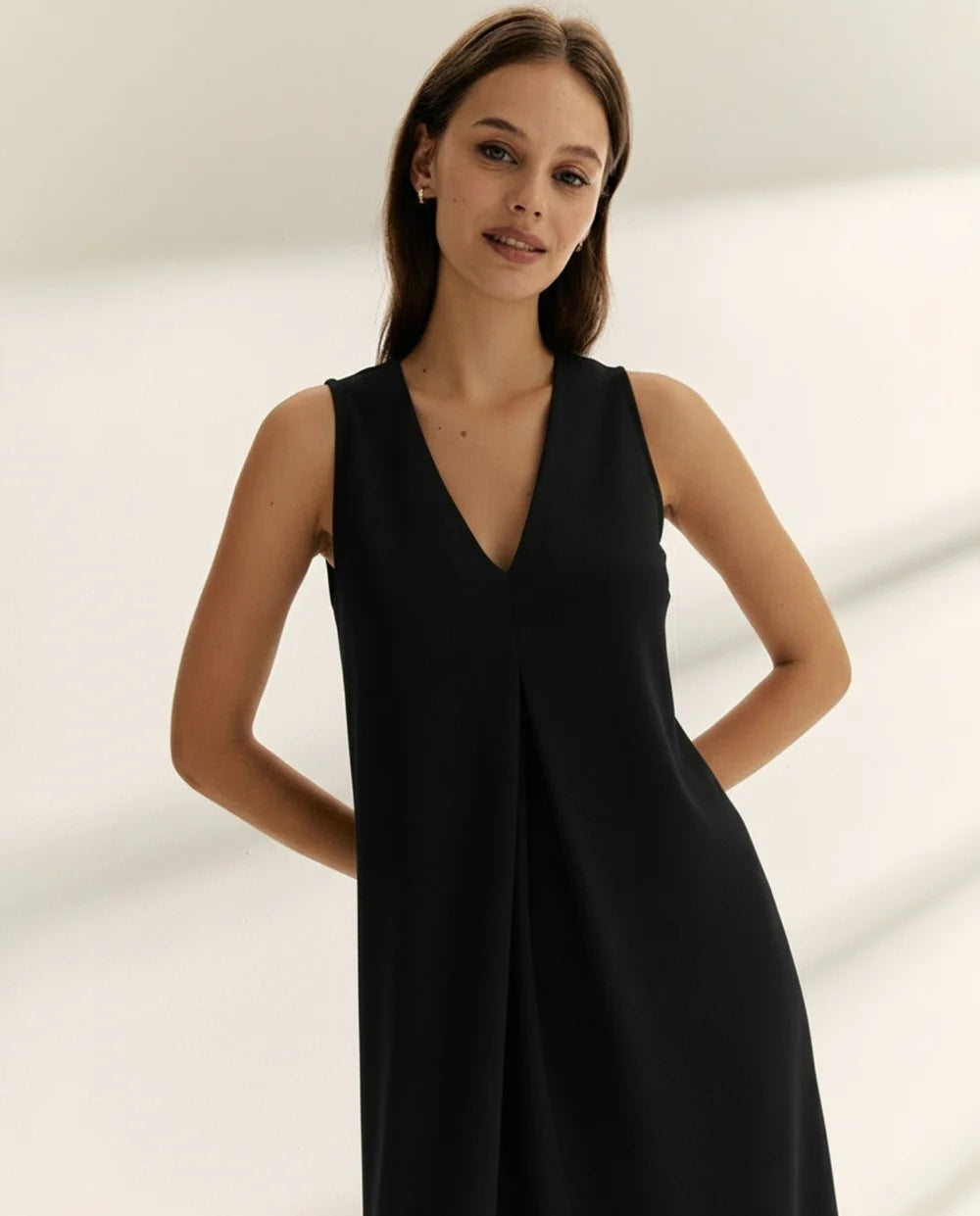 Vestido midi fluido – Paz Torras