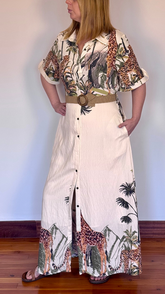 Vestido Safari – Conviértete en la protagonista del verano
