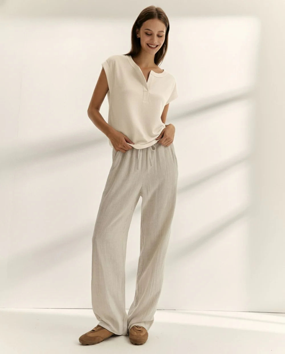 Camiseta básica elegante – Paz Torras