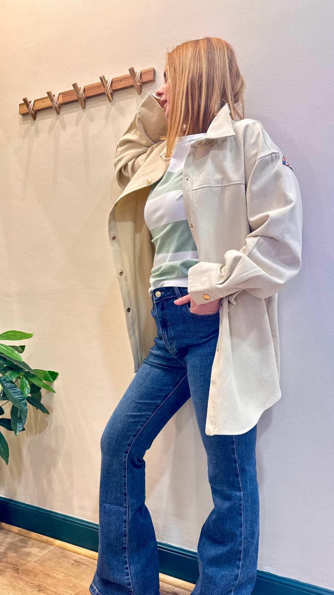 Chaqueta Vaquera Boho Chic
