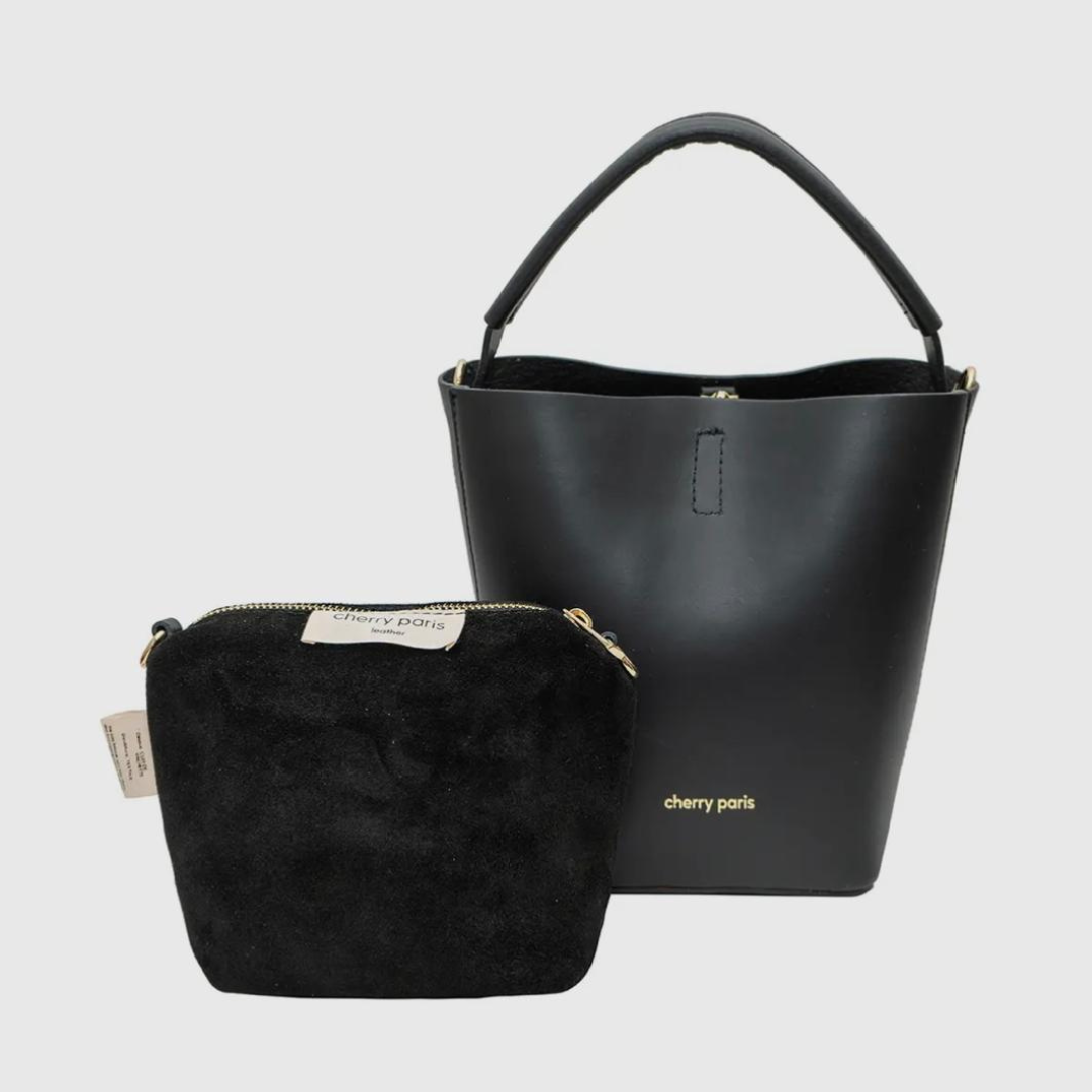 Bolso Bucket + Neceser Cherry Paris REBAJAS