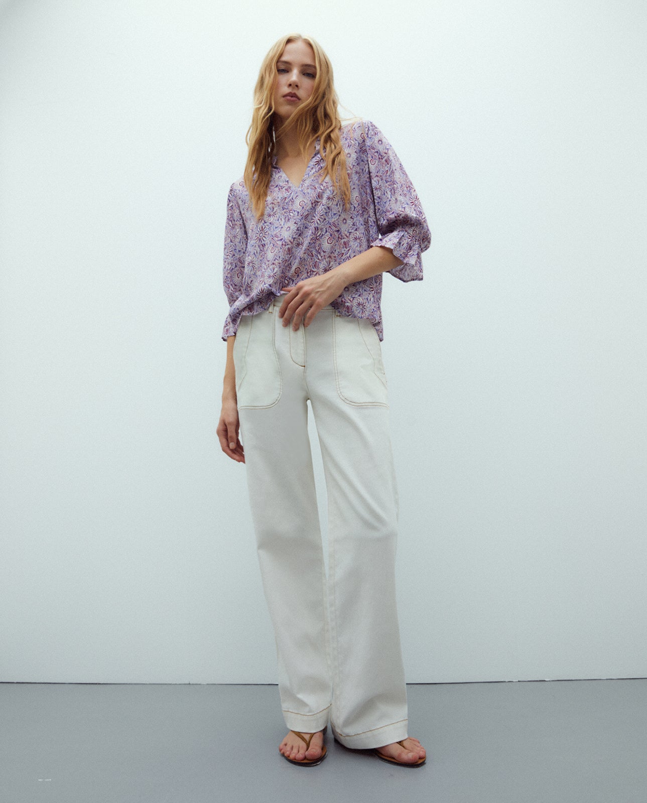 Blusa Floral ANDAM