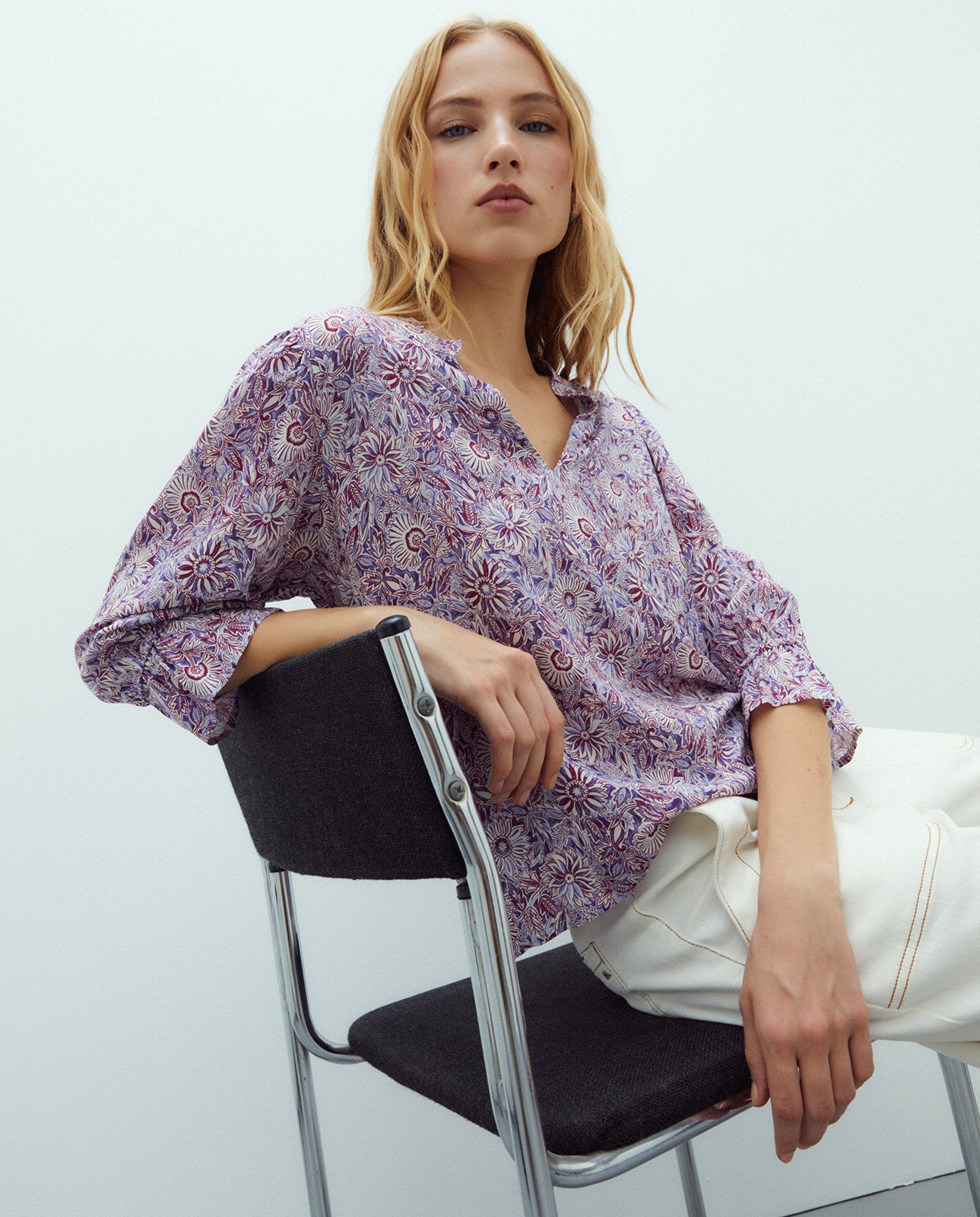 Blusa Floral ANDAM